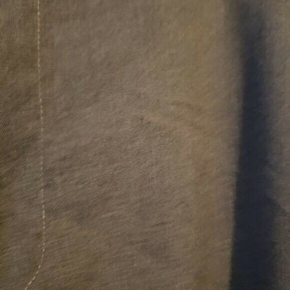 Haggar Mens Size 36x32 Gray Solid Dress Pants - Picture 4 of 10